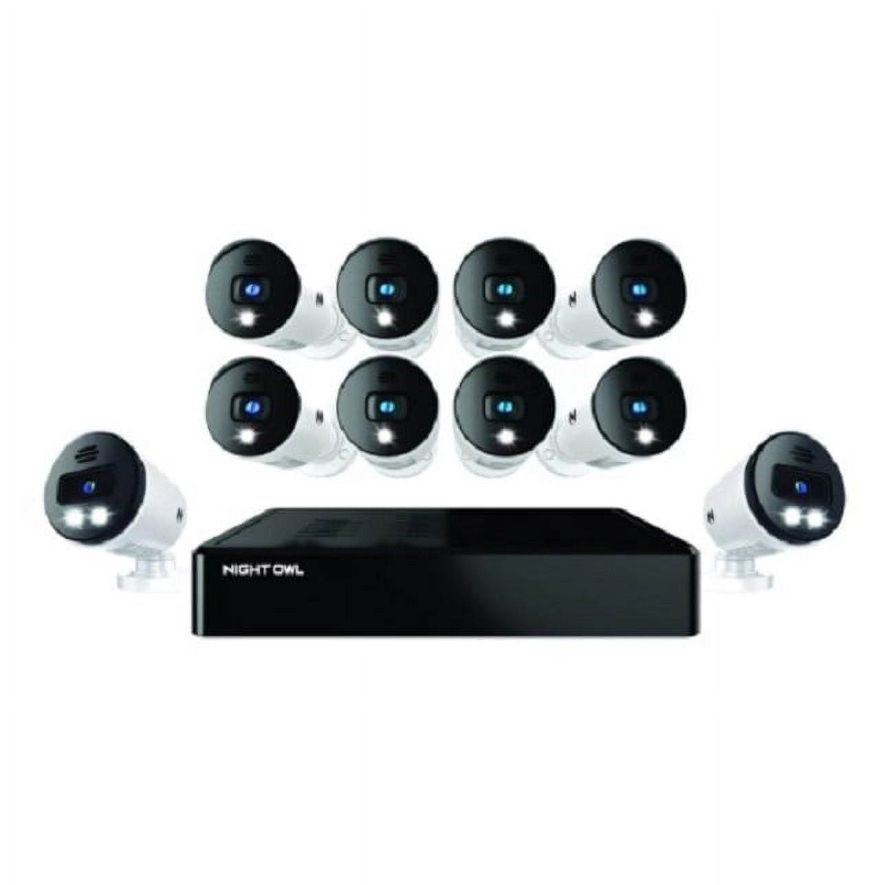 Night Owl CLB8D12282ILSA Expandable 12 Channel Wired Bluetooth DVR w