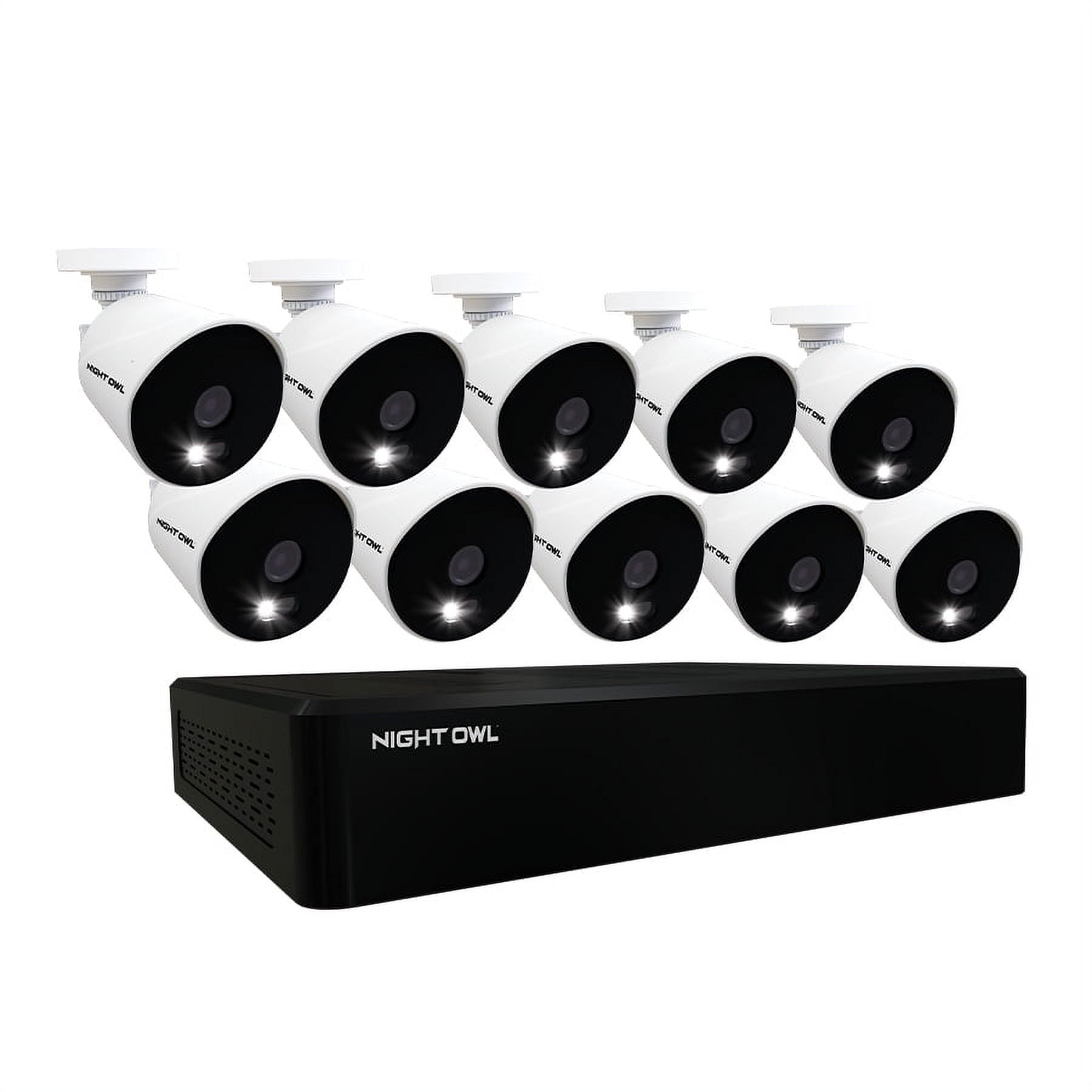 Night Owl Security Camera System CCTV 16 Channel DVR with 1TB