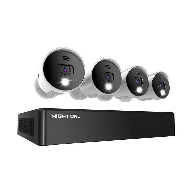 Free Shipping! Night Owl Security Camera System CCTV Channel BT