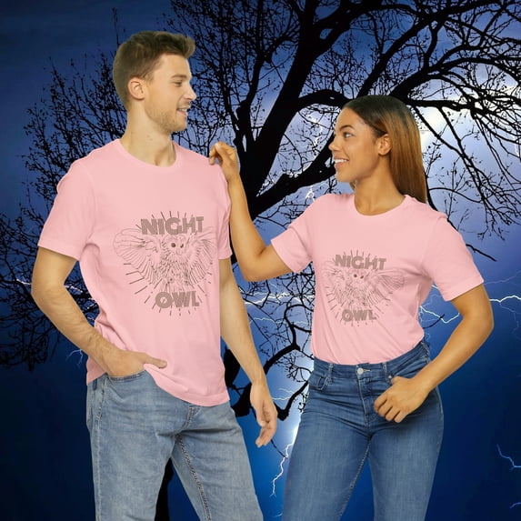 Night Owl Unisex Jersey Short Sleeve Tee