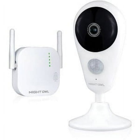 Night Owl - 4-Channel Indoor Wireless Surveillance System - White