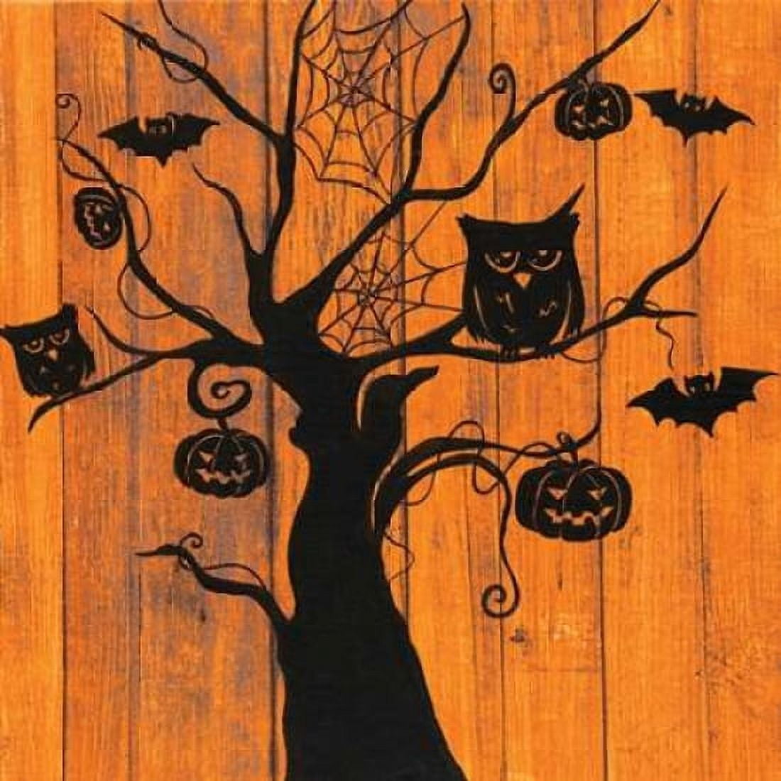 Night Owls Canvas Art - Janet Tava (24 x 24)