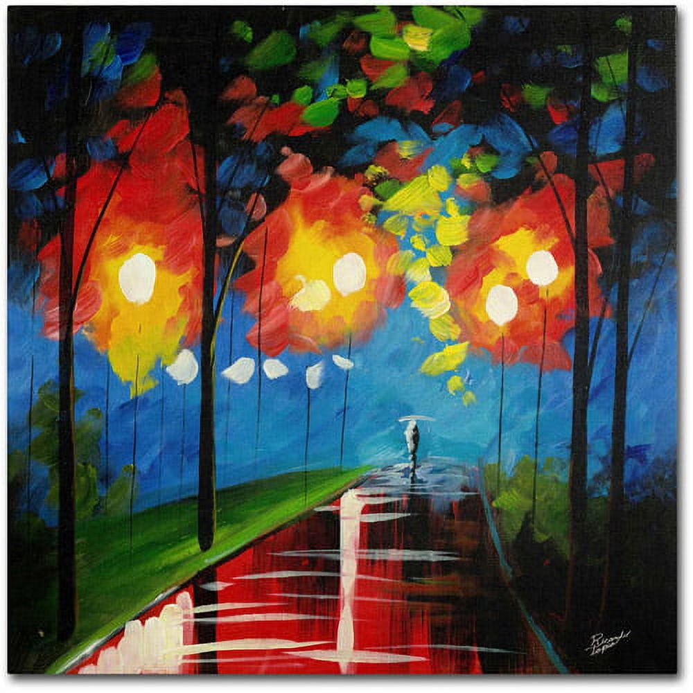 "Night Reflection" Canvas Art by Ricardo Tapia