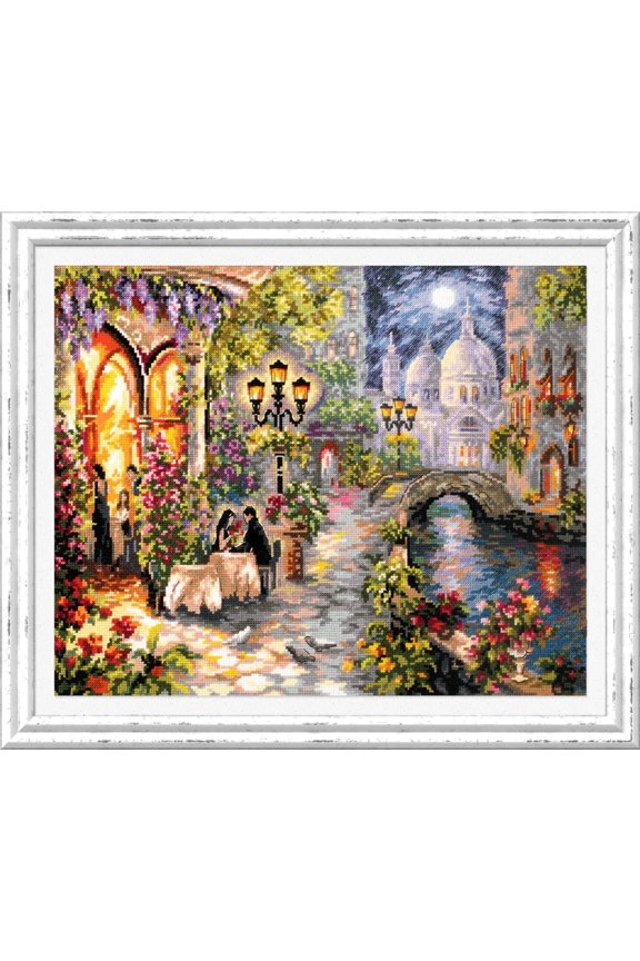 Counted Cross-Stitch Kit Night Rendezvous 110-081 Magic Needle