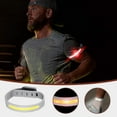 thumbnail image 1 of Night Running Light | USB Rechargeable LED Armband | 3 Light Modes (White/Red/Flash) | Adjustable Size | Waterproof & Sweatproof | 2.5H Runtime | 650mAh Battery | for Cycling, Jogging, Outdoor Sports, 1 of 7
