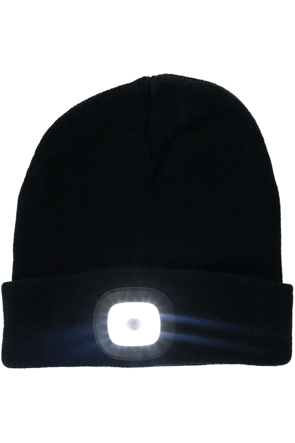 Night Scout LED Rechargeable Beanie Cap (Men)