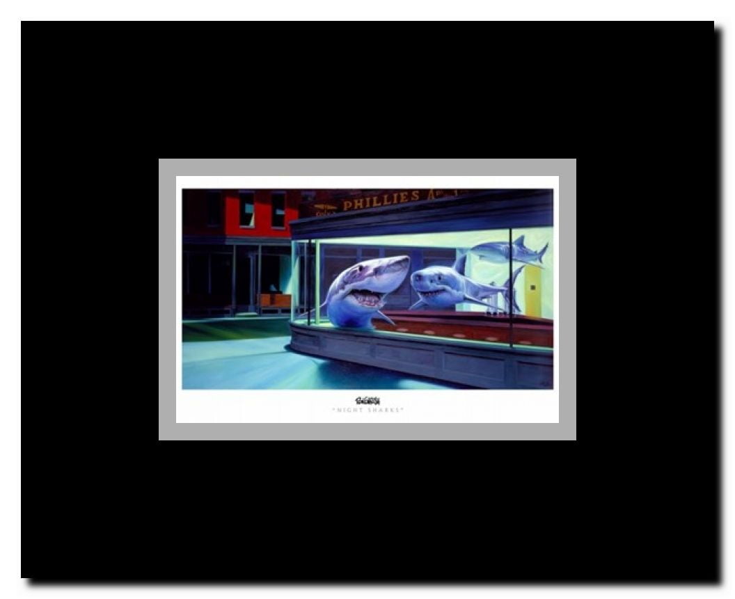 Night Sharks Framed Movie Poster