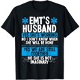 thumbnail image 1 of Night Shift EMT Funny for Husband Paramedic Wife EMS T-Shirt, 1 of 4