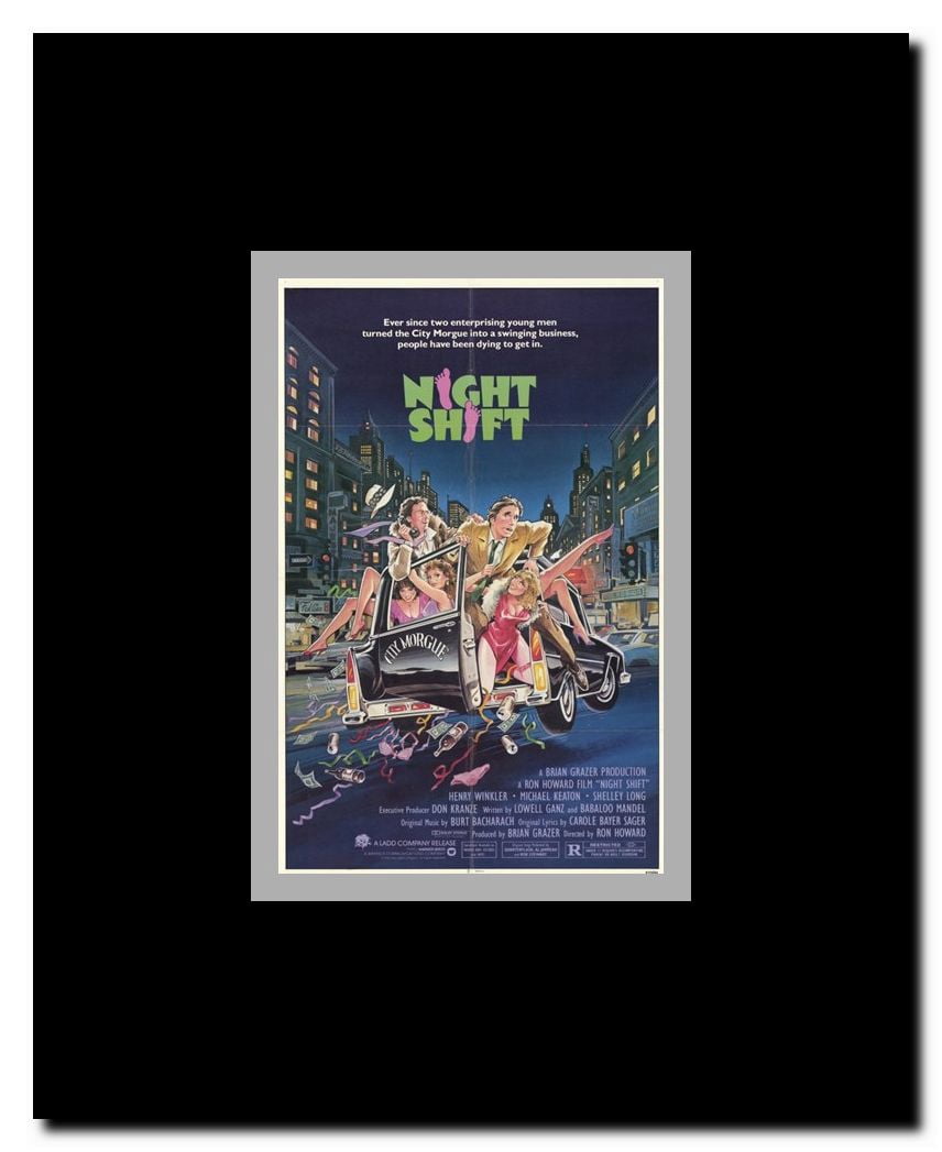 Night Shift Framed Movie Poster