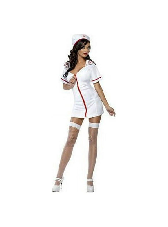 Night Shift Nurse Costume 22016 Smiffy's White/Red