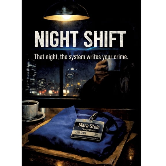 Night Shift: That night, the system writes your crime, (Hardcover)