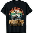 thumbnail image 1 of Night Shift Worker Overnight Shift Funny Shift Work T-Shirt, 1 of 2