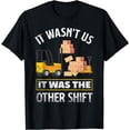 thumbnail image 1 of Night Shift Worker Overnight Shift Funny Shift Worker T-Shirt, 1 of 4