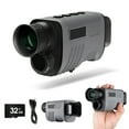 thumbnail image 1 of Night Sight Digital Infrared Monocular Telescope For Darkness With 2200mAh Rechargeable Battery Tripod 32 GB SD Card & Card Reader, 1 of 10
