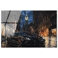 thumbnail image 1 of Night Sightings in NYC Acrylic Print Car Art by Art Remedy, Ready to Hang, 45 x 30, 1 of 6