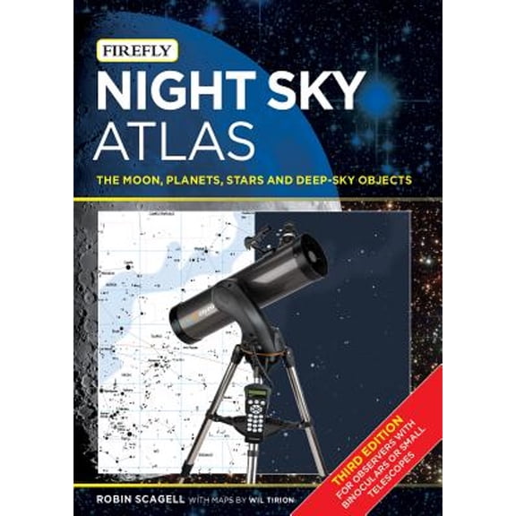 Pre-Owned Night Sky Atlas: The Moon, Planets, Stars and Deep-Sky Objects (Paperback) 1770859004 9781770859005