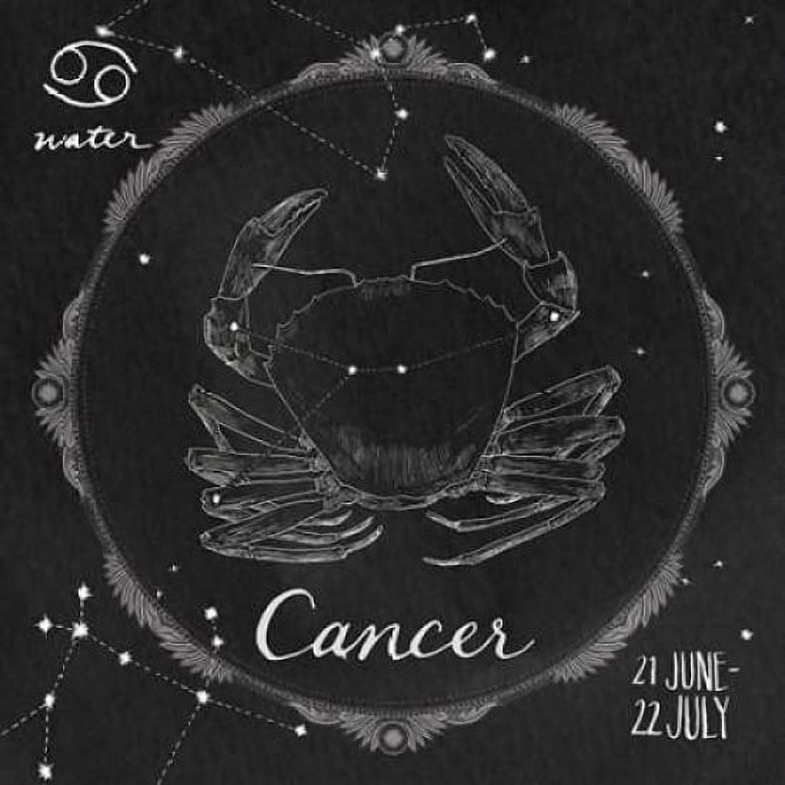 Night Sky Cancer Canvas Art - Sara Zieve Miller (24 x 24)
