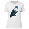 thumbnail image 1 of Night Sky In An Owl Silhouette T-Shirt Men -Image by Shutterstock, Male Medium, 1 of 4