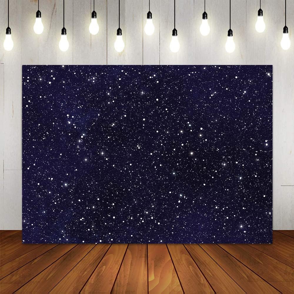 Night Sky Photography Backdrop Outer Space Starry Galaxy Theme Photo ...