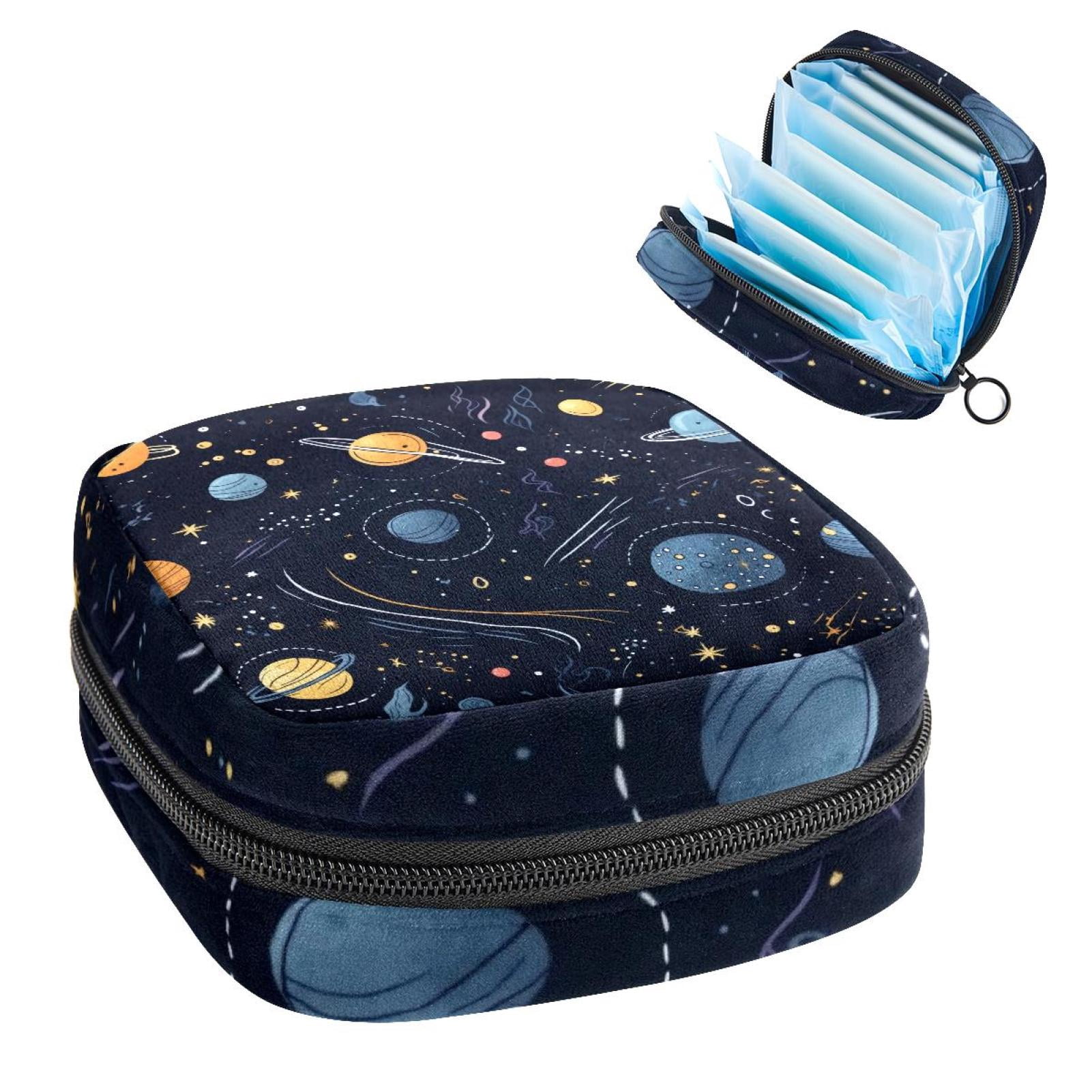 Night Sky Planets Comets Constellations Sanitary Napkin Storage Bag ...