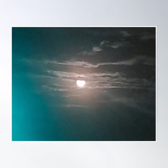 Night Sky Poster Wall Art, Modern Wall Decor, 8x12 UNFRAMED