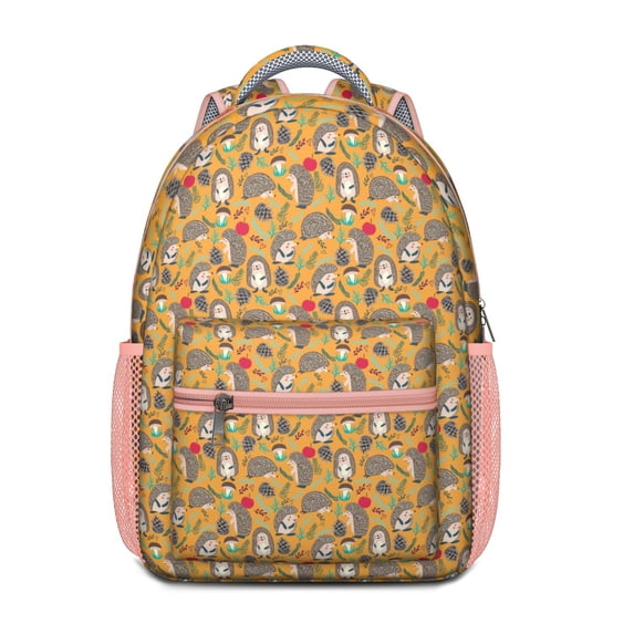 Night Sky Waterproof Student Backpack - Artistic Tree Print Bookbag with Breathable Mesh Straps & Spinal Support for College Students