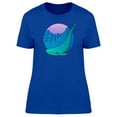 thumbnail image 1 of Night Sky Whale T-Shirt Women -Image by Shutterstock, Female XX-Large, 1 of 2