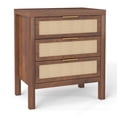 thumbnail image 1 of Night Stand, Easy Assembly 3 Layers Rugged Bedside Chest Elegant Multifunctional  For Living Room, 1 of 7