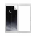 thumbnail image 1 of Night Stars Moon Window Privacy Film, Modern Abstract Art Cloud Fog Static Cling UV Sun Blocking Tint Film Heat Control Windows Films for Bedroom Bathroom, Window Stickers 35.4"x78.7", 1 of 7