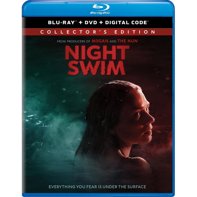 Night Swim (2024), Blu-ray DVD Digital Copy, Horror, Wyatt Russell