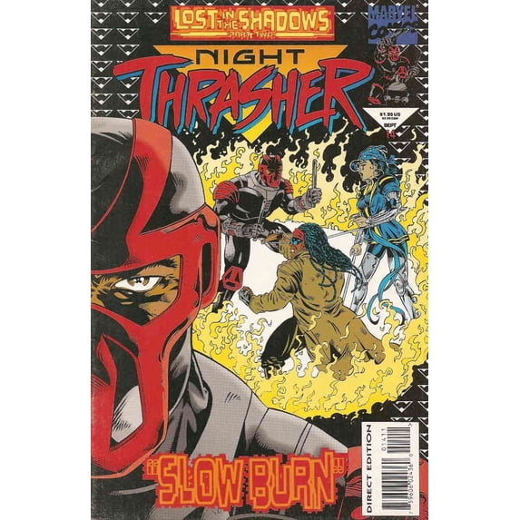 Night Thrasher #14 VF ; Marvel Comic Book