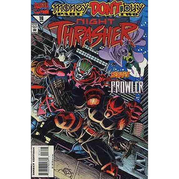 Night Thrasher #16 VF ; Marvel Comic Book