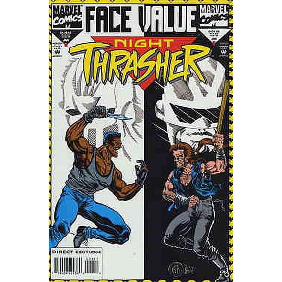 Night Thrasher #6 VF ; Marvel Comic Book