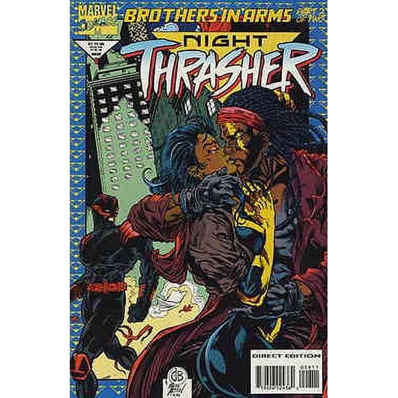 Night Thrasher #8 VF ; Marvel Comic Book