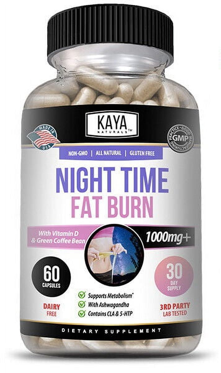 Night Time Fat Burn Supplement 60 Capsules