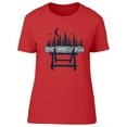thumbnail image 1 of Night Time Log Forest Behind Tee Women's -Image by Shutterstock, 1 of 2