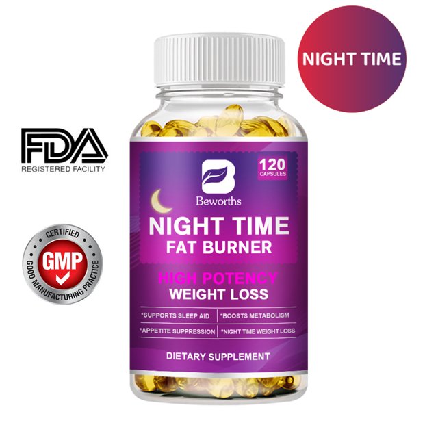Night Time Weight Loss Capsules for WomenFat Burner Diet Pills that