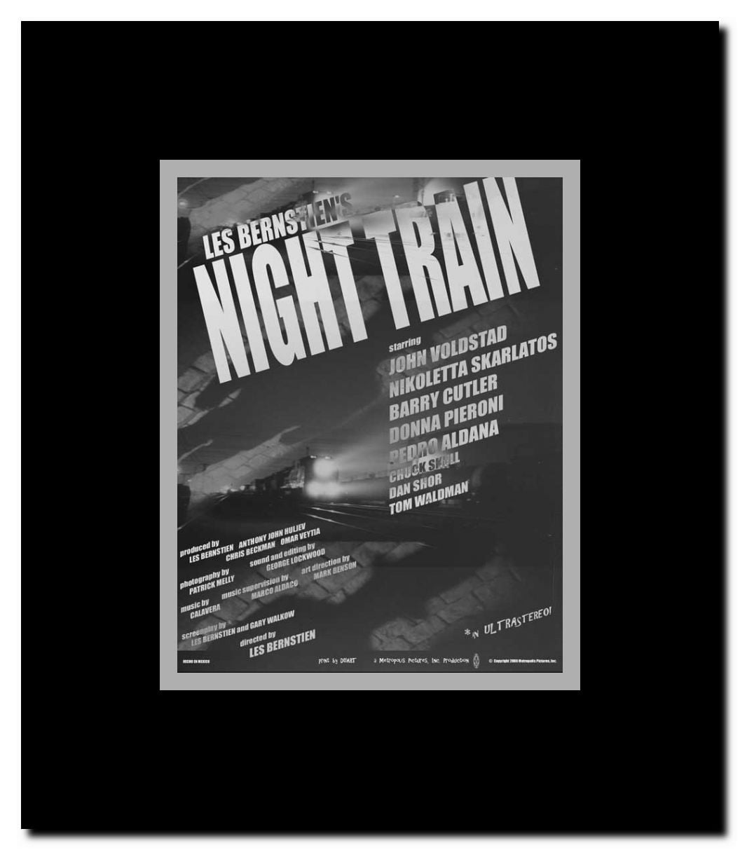 Night Train Framed Movie Poster