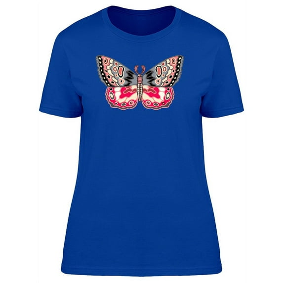 Night Tropical Moth T-Shirt Women -Image by Shutterstock, Female Medium
