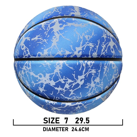 Night Use Composite Leather Luminous Size 5 6 7 Basketball For Boys&Girls-Night Ball Game,Glow In The Dark,In&Outdoor Training