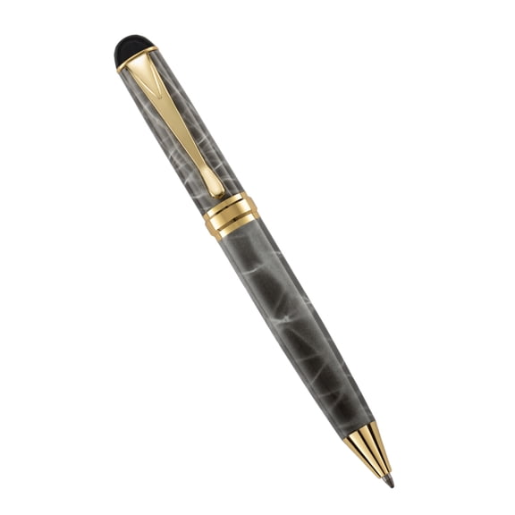 Night Visible Whirling Ballpoint Pen With Reinforced Metal Building And Immune Toner Stream