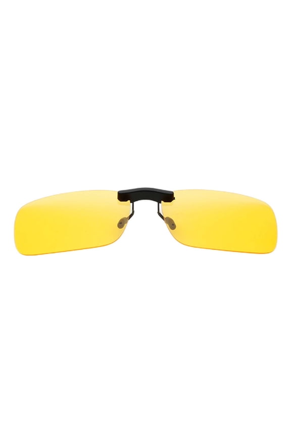 Night Vision Anti Glare Polarized Clip On Driving Glasses UV400 Lens BEST