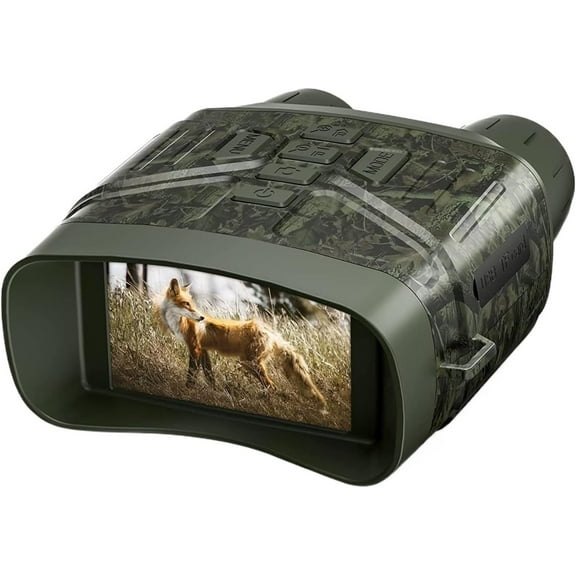 Night Vision Binoculars for Adults, 4K Night Vision Goggles Binoculars for Adults,3'' Large Screen,Save Photo/Video with Memory Card & Rechargeable Lithium Battery for Hunting & Camping (Camouflage 6