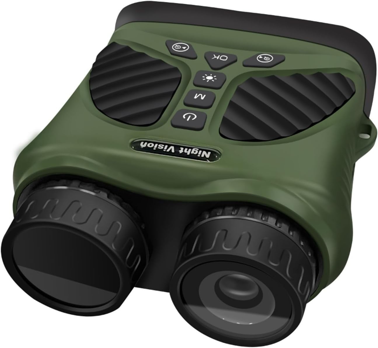 Night Vision Binoculars for Adults, Night Vision Binocular Device 2.5K HD Infrared Digital Camping Telescope 8X Zoom Outdoor Night Vision Goggles for Hunting & Camping (Green 1)