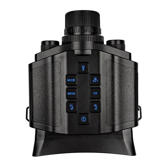 Night Vision Binoculars Camera with LCD Screen, Infrared Dual Lens, 10X Zoom, Rechargeable Digital Binoculars for Outdoor, Wildlife Observation & Camping