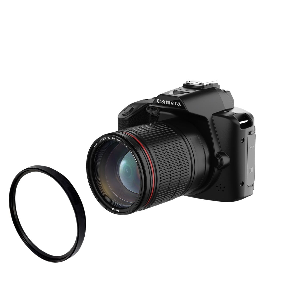 Night Vision DSLR Camera 4K Professional Camcorder Digital HD Video Recorder16X Time-Lapse Stabilizer Webcam Mp3 Player