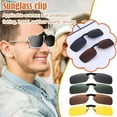 thumbnail image 1 of Night Vision Glasses Clip, Outdoor Night Vision Driving Safety Driving Anti Glare, 1 of 6