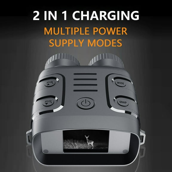 Night Vision Goggles,1080P Infrarednight Binoculars with 5X Digital Zoom,2.4" LCD Display for Hunting,Camping,Travel,Surveillance