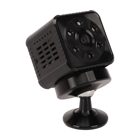 Night Vision Mini WiFi Camera 1080p HD Wireless Security Webcam with 120 Degree Wide Angle and Built-in 800mAh Rechargeable Battery (5.9 x 3.5 x 1.6 inches / 15.0 x 9.0 x 4.0 cm)