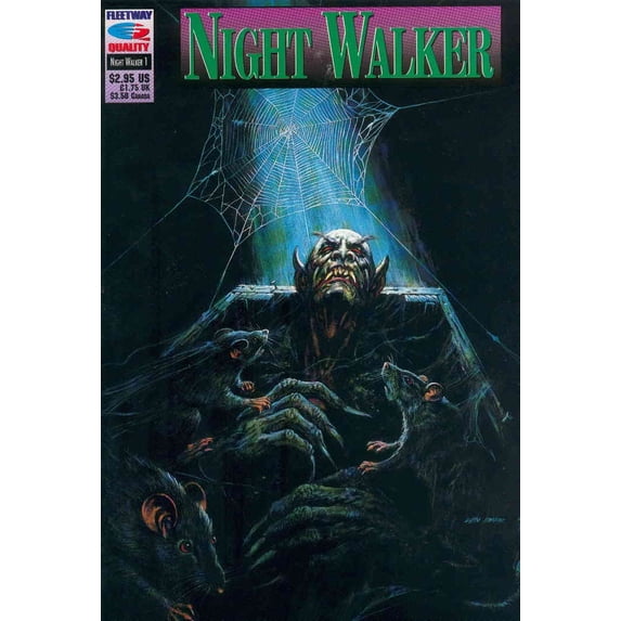 Night Walker #1 VF ; Fleetway Quality Comic Book